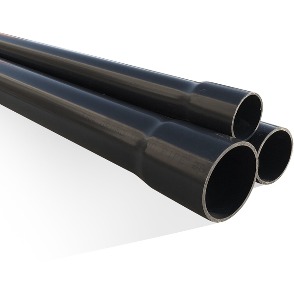 Труба НПВХ (PVC-U) напорная клеевая 280х16,6х3000 PN16 с раструбом AQUAVIVA AQV328016R